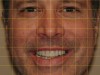 Figure 22  A yellow grid was applied to an eyebrow-to-chin photograph of the provisionals.