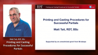 Printing and Casting Procedures for Successful Partials Webinar Thumbnail