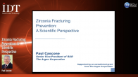 Zirconia Fracturing Prevention: A Scientific Perspective Webinar Thumbnail