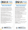 Fig 3. The OSHA Quick Card: Hazard Communication Safety Data Sheet can be found at www.osha.gov/
Publications/OSHA3493QuickCardSafetyDataSheet.pdf.