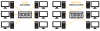 Fig 1. For wired connections, a switch network can more efficiently utilize a network’s traffic than a hub router when more than four ports are needed.