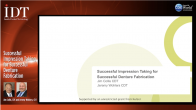 Successful Impression Taking for Successful Denture Fabrication Webinar Thumbnail