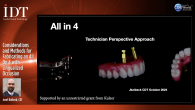 Considerations and Methods for Fabricating an All On 4 with Lingualized Occlusion Webinar Thumbnail