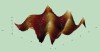 Figure 5  AFM image (256 x 256 pixel, Solver PRO) of the same IPS Classic sample after seven firings.